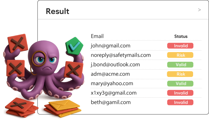 Clean your email lists with safetymails email verification tool