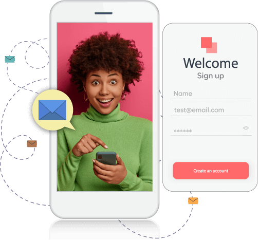 email verification api registration form