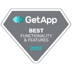 las calificaciones de GetApp sitúan la mejor funcionalidad y características