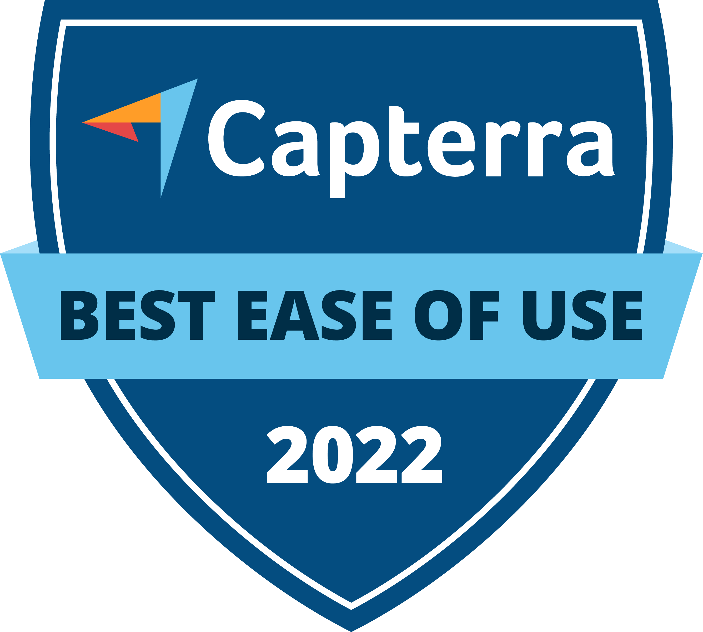 Capterra Best Ease of Use