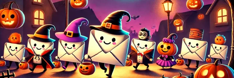 Ejemplos de marketing por correo electrónico para aumentar las ventas en halloween