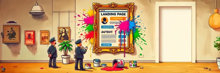 Como pequenos erros na landing page afetam a geração de leads