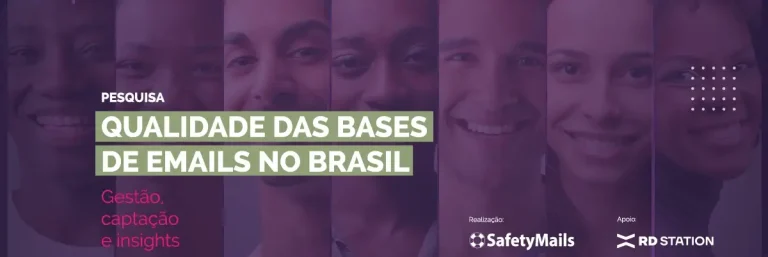 Pesquisa qualidade das listas de emails 2021