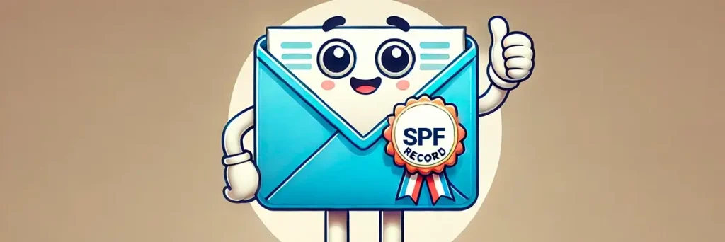 The spf record is the first email authentication you need