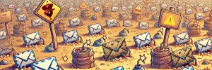 What are the risks associated with an outdated mailing list?