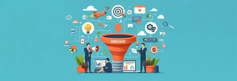 [inbound marketing funnel] how to attract, convert and delight customers