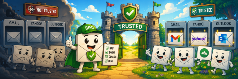 BIMI shows your logo when mailbox providers trust your email