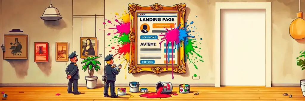 Small errors can ruin a good landing page mistakes and lead gen issues